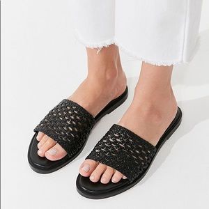 UO Basket Weave Slide